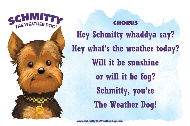 Schmitty The Weather Dog